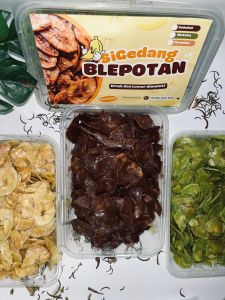 Keripik PISANG COKLAT LUMER PAKET HEMAT 3 PACK BOX VIRAL TERLARIS 180 GR