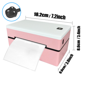 Marklife Thermal Label Printer D200 Mini Protable Bluetooth Inkless 4X6inch Small Shipping Printer For Small business Office