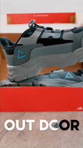 (ลด 50%) PEAK "Hiking" E233511G รองเท้าเดินป่า ปีนเขา แคมป์ปิ้ง ทำกิจกรรม Outdoor ต่างๆ เบา ใส่สบาย พื้นทน ระบายอากาศดี