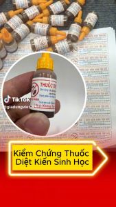 Thuốc diệt kiến gián tận gốc sinh học an toàn khi sử dụng