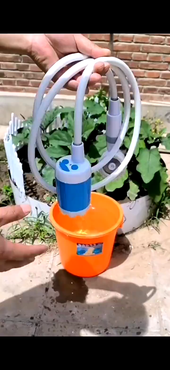 Portable Shower Electric Outdoor Shower Compact for Car Washing Travel Beach