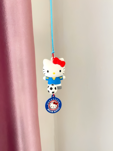 Khăn Quàng Cổ Hình Mèo Katy Cat Hoạt Hình Sanrio Sáng Tạo Cho Xe Hơi Quà Tặng Trang Trí Gương Chiếu Hậu Bóng Đá Thể Thao