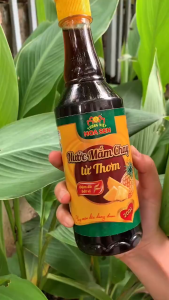 THÙNG 15 chai NƯỚC MẮM CHAY TỪ THƠM 500ML Tương Việt hoa sen