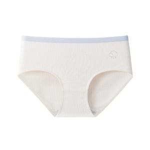 Miiow | Antibacterial Pure Cotton Triangle Panties Womens Mid-Waist Underwear Young Girls Briefs Comfortable Breathable Casual Style