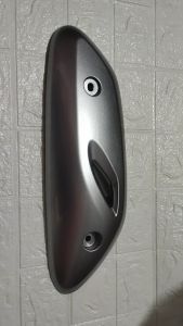 Cover Knalpot Honda Scoopy New Esp Cover Pelindung Knalpot Scoopy Prestige Tameng Knalpot K2F Silver