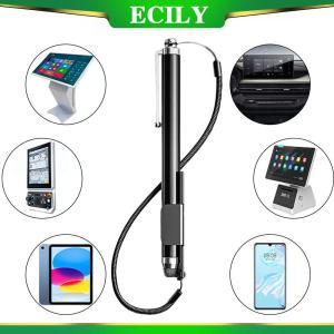Ecily màn hình cảm ứng điện dung stylus sicky thiết bị máy tính để bàn Màn hình cảm ứng điện dung Bút cảm ứng điện thoại di động cửa hàng truy cập bút ký với cơ sở cố định trên xe máy xe đạp xe cảm ứng Bút màn hình điện thoại di động máy tính bảng