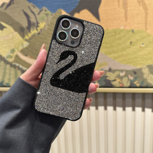 เคสโทรศัพท์ iPhone17Promax Luxury Glitter Diamond Full Cover Silicone เปลือกป้องกันระดับไฮเอนด์พร้อมเพชรประดับเต็มจอ