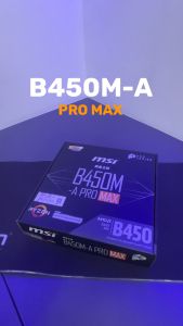 MSI B450M-A Pro Max II Motherboard: Unleashing the Power of Socket AM4