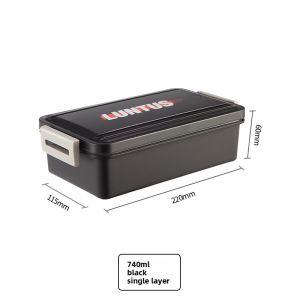 Asvel | Microwaveable Portable Lunch Box Divided