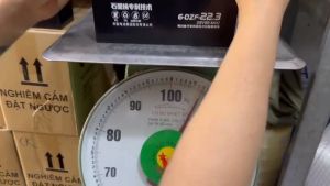 Bộ 4 bình ắc quy xe máy điện 48V 23Ah Tianneng 6-DZF-23L/ Ắc quy Thiên Năng (天能 )hàng nội địa số 1 Trung Quốc