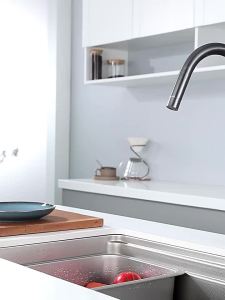 Kitchen Hot Cold 304 Stainless Steel Faucet