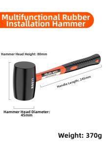 MUJUEAO | Plastic Safe Rubber Hammer