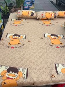 ที่นอนขนาด 6 ฟุตหนา 3นิ้ว เซ็ต5ชิ้น หมอนหนุน 3ใบ+หมอนข้าง 1 ใบ(นอนได้ 3 คนสบายๆ)