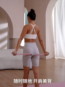 ตัวปรับความตึงไหล่แปดตัว อุปกรณ์พิลาทิสโยคะฟิตเนส ตัวขยายหน้าอกอเนกประสงค์เพื่อช่วยยืดร่างกาย G3464