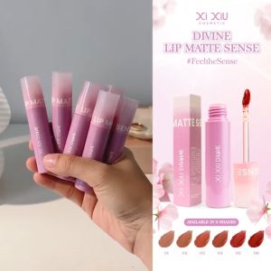 XI XIU Lipcream Divine Matte Sense Powdery Mate Lip Cream Xixiu