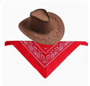 Cowboy on the Run Dance Costume Boys Girl Western Denim Suit Kindergarten Suspenders Graduation Photo Business Attire