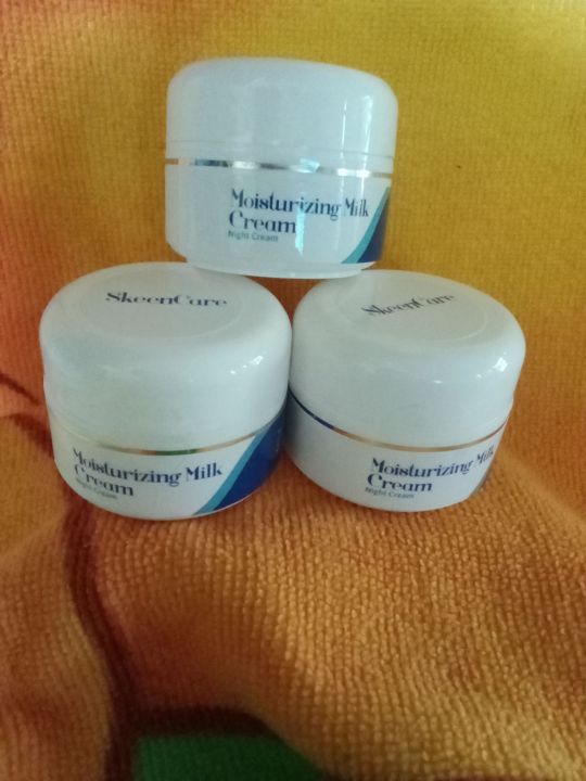 3pcs.Skeencare Moisturizing Milk Cream (night cream)10g | Lazada PH