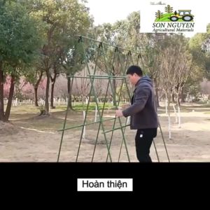 [MỚI] Bộ Giàn Leo Chữ A Cho Cây Trồng (Cọc Nhựa Lõi Thép) - Nhiều Kích Thước Lựa Chọn