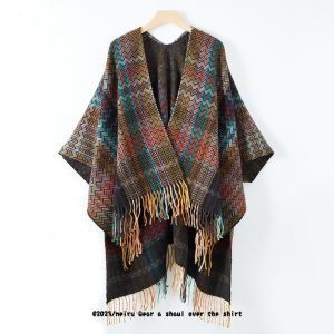 XUANXUAN | New Ethnic Style Cloak With Sleeves