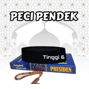 PECI PENDEK HITAM POLOS AC TINGGI 6 - 7 - 8 - 9