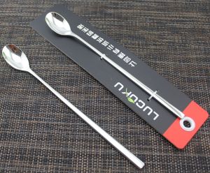 Beverage Mixing Long 18-10 Stainless Steel Spoon