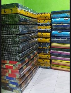 promo kasur busa berkualitas anti kempes muat 1 orang dewasa uk P 180 L 90 T 10 cm ready motif