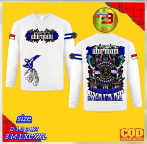 T-Shirt Kaos ZAHIR MANIA Cotton 30s Ukuran Dewasa