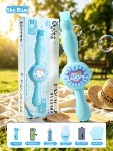 JIEBITU | Princess Style Smoke Bubble Machine for Kids