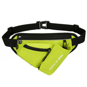 Casual Fashion Outdoor Sports Men and Women Running Fitness Mobile Phone Waist Bag Kettle Bag Hiking Tourist Mountaineering Cycling Bag
