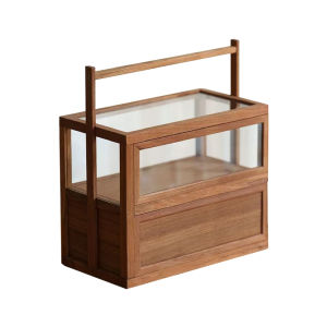NONG HOME | Retro Teaware Display Cabinet