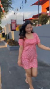 Dress Wanita Korean Style Batik Modern 2023 AERIN Size Reguler Jumbo Baju Pesta Terbaru