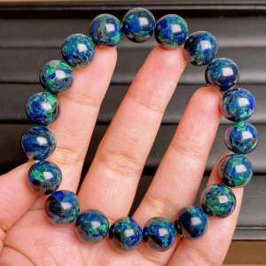 [MY🇲🇾 Ready Stock] 💙💚10MM 蓝铜矿共生孔雀石手串    10MM Azurite with Malachite Bracelet    ｜净化思绪 ✦ 平衡情绪 ✦ 开启智慧 ✦ 护身转运｜