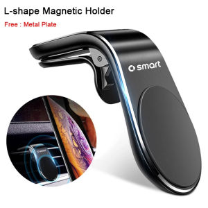 Magnetic Car Phone Holder Car Phone Stand Clip Mount For Smart Fortwo Forfour Forjeremy Forvision 451 453 Brabus Roadster