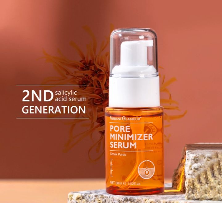 VIBRANT GLAMOUR FDA Salicylic acid Serum 30ml Shrink Pores Hyaluronic