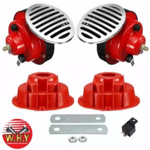 Klakson Keong Dobel Waterproof Anti Air 12V Dan 24V Suara Seperti Denso Dan Hella