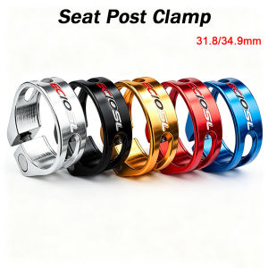 Mountain Bike Seat Post Clamp31.8mm/34.9MM Aluminum Alloy Seat Post Clamp Seat Post Clamp for Road Bikes and Mountain Bikes