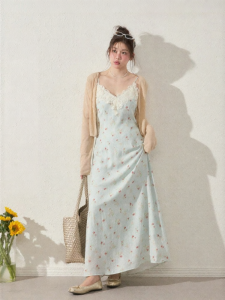 JULULOOK | Đầm Kích Cỡ Lớn Hoa Văn Ren