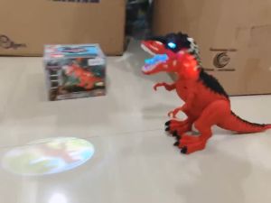 dino tyrex bertelur musik.mp4