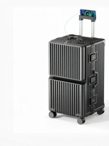 MINGJUEGONGZI | Durable Spacious Front Opening Luggage 30inch
