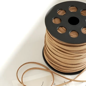 เชือกหนังกลับ เชือก หลากสี DIY อุปกรณ์งานฝีมือ สำหรับตกแต่งชิ้นงาน