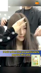 Bubble Hair Dye Shampoo Natural Extract Covering White Hair Easy-to-wash Easy To Color 10PCS/BOX