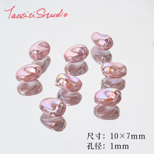 Handmade Beading Materials Imitation Pearl Scatter Beads DIY Bracelet Necklace Accessories Baroque Fantasy Color Pearls