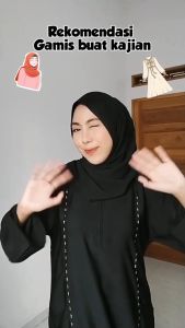 Abaya Gamis Umroh Haji Wanita Basic Muslim Polos Dress Syari Remaja Busui Premium - Jasmin Rafanda