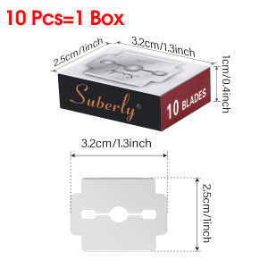 Lưỡi Dao Chăm Sóc Chân Bằng Thép Carbon Mạ Bạc Dụng Cụ Thay Thế Chất Lượng Cao Dùng Cho Việc Chăm Sóc Tay Và Chân Loại Bỏ Chai Sạn Kích Thước 3.5cm*2.5cm