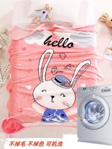 Blanket Childrens Blanket Baby Small Blanket Kindergarten Cover Blanket Air Conditioning Blanket Small Quilt Blanket Office Nap Blanket