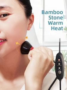 Portable Facial Heating Beauty Device Energy Stone Hot Compress Massager for Salon Use Stone Therapy Warm Steam Adjuster