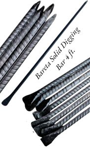 4 ft. Bareta Solid Digging Bar Heavy Duty Gardening Tool