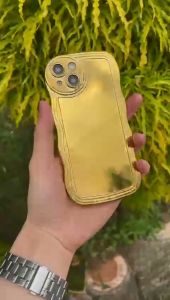 Softcase Silikon Wave Gelombang Gold untuk Berbagai Model Samsung