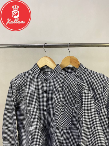 Blouse Wanita Atasan  Baju Blouse Remaja Kotak Korean Style Jumbo Kekinian Ootd Big Size Bahan Premium Cotton Triset  Frida Rika dan Ussy Blouse - XELLEA