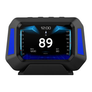 [Ueb]universal head up display on-bd/gps เครื่องวัดความเร็วความเร็วดิจิตอลดิจิตอลสำหรับรถยนต์ส่วนใหญ่